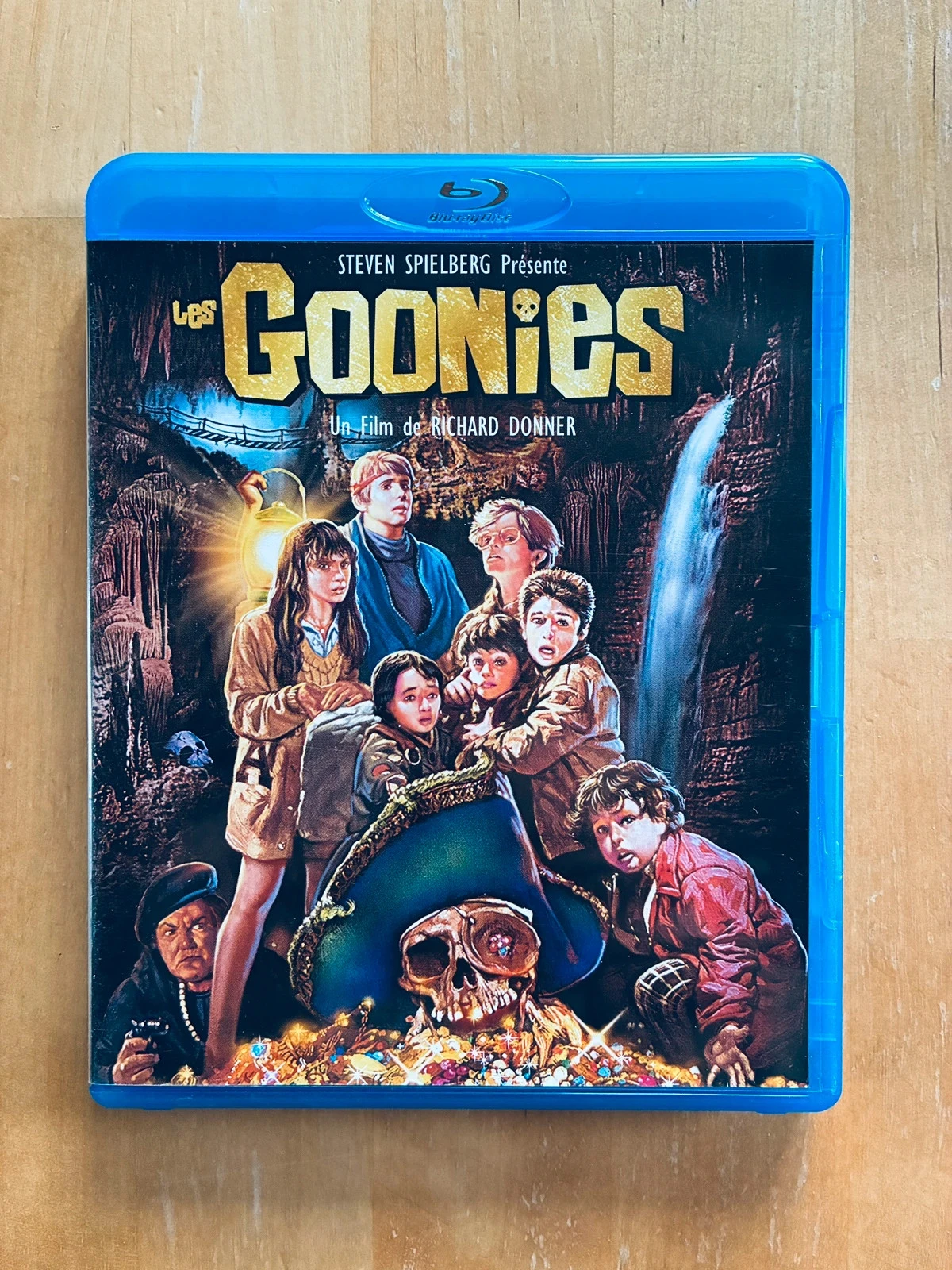 Combo Blu-ray DVD Les Goonies de Richard Donner.